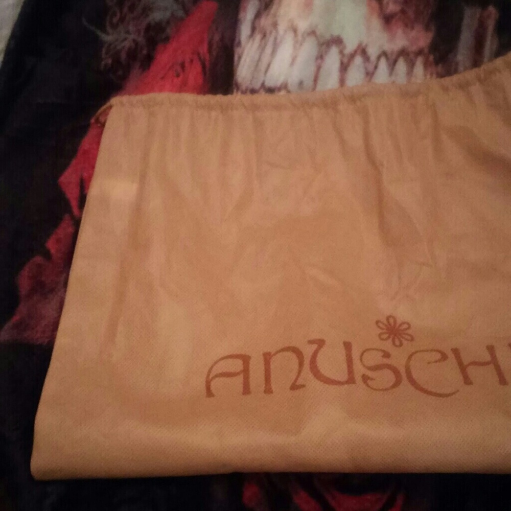 Purse, Double Strap. Hand painted Anushca